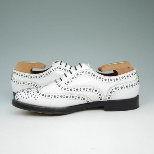 美品★チャーチ(レディース) 36【★BURWOOD MET2/スタッズ/フルブローグ】CHURCH'S★a554