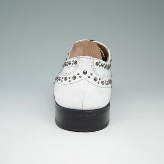 美品★チャーチ(レディース) 36【★BURWOOD MET2/スタッズ/フルブローグ】CHURCH'S★a554