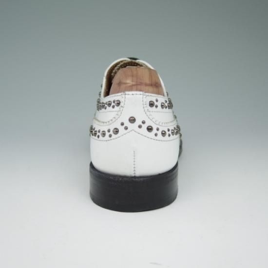 美品★チャーチ(レディース) 36【★BURWOOD MET2/スタッズ/フルブローグ】CHURCH'S★a554