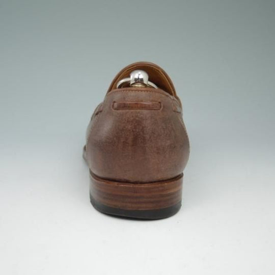 美品★フラテッリ ジャコメッティ 40【★つま先コードバン/タッセルローファー】F,lli Giacometti★a556