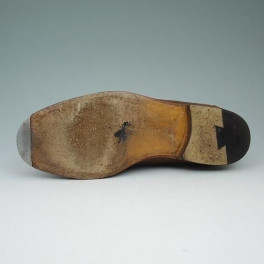 美品★フラテッリ ジャコメッティ 40【★つま先コードバン/タッセルローファー】F,lli Giacometti★a556