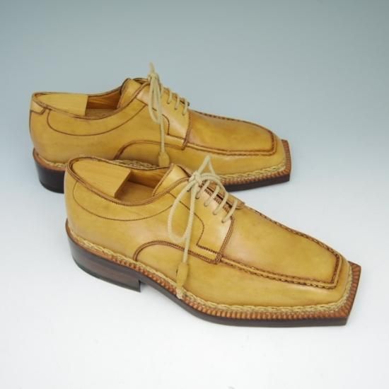 未使用★メッカリエロ UK6程度【★ノルベジェーゼ製法】Uチップ MECCARIELLO★a557