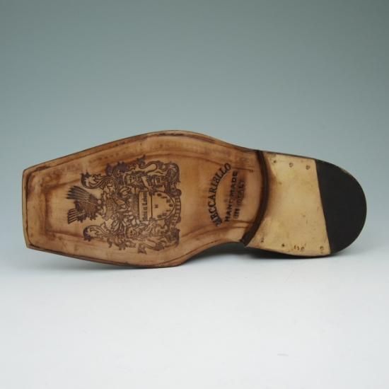 未使用★メッカリエロ UK6程度【★ノルベジェーゼ製法】Uチップ MECCARIELLO★a557