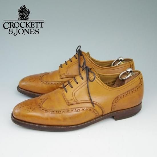 ★クロケット＆ジョーンズ 7.5E【★フルブローグ/Paul Smith別注】Crockett&Jones★a560