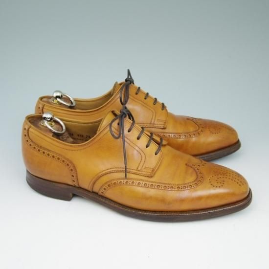 ★クロケット＆ジョーンズ 7.5E【★フルブローグ/Paul Smith別注】Crockett&Jones★a560