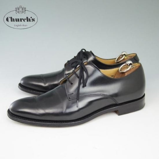 美品★チャーチ 70F/UK7【★136ラスト/PARIS/プレーントゥ】Church's★a563