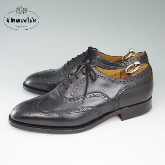 極美品★チャーチ 75G/UK7.5【★CHETWYND/フルブローグ/MARUZEN別注】Church's★a564