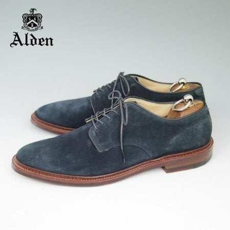 極美品★オールデン 8D【★29331F/バリーラスト/スエード/プレーントゥ/Leather Soul別注】ALDEN★a566
