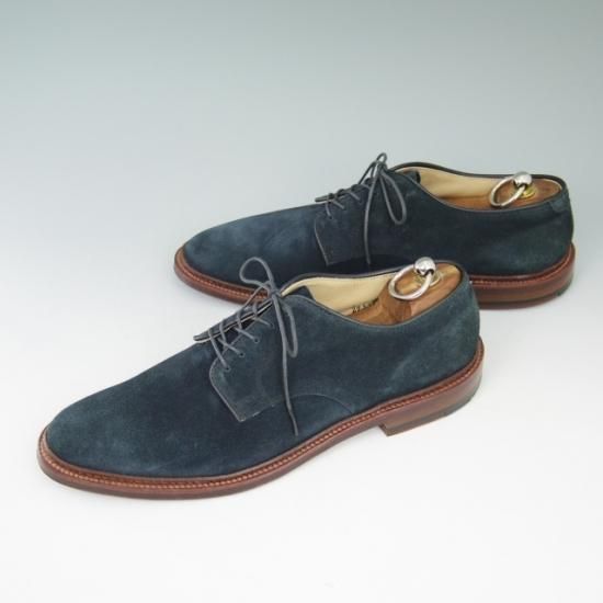 極美品★オールデン 8D【★29331F/バリーラスト/スエード/プレーントゥ/Leather Soul別注】ALDEN★a566