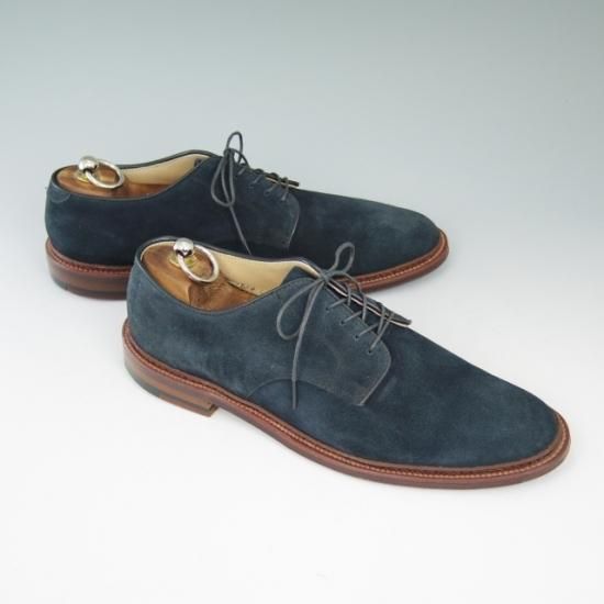 極美品★オールデン 8D【★29331F/バリーラスト/スエード/プレーントゥ/Leather Soul別注】ALDEN★a566
