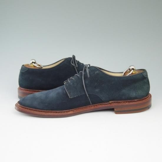 極美品★オールデン 8D【★29331F/バリーラスト/スエード/プレーントゥ/Leather Soul別注】ALDEN★a566