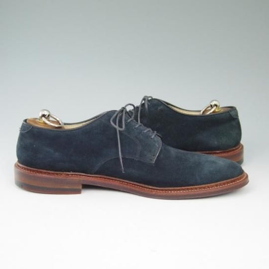 極美品★オールデン 8D【★29331F/バリーラスト/スエード/プレーントゥ/Leather Soul別注】ALDEN★a566