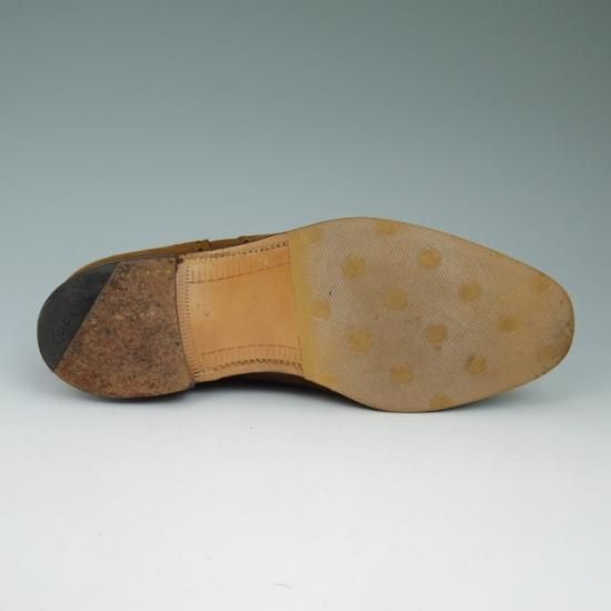 極美品★チーニー 7F【★CURZON/6184/スエード/セミブローグ】CHEANEY★a567