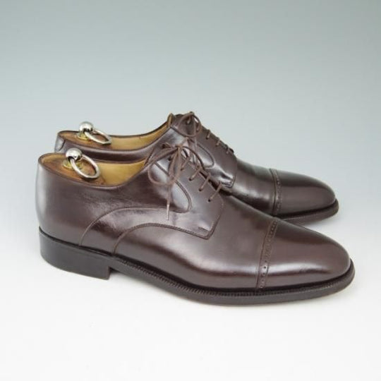 極上★エンツォボナフェ 6.5【★パンチドキャップトゥ】BEAMS別注 Enzo Bonafe★a569