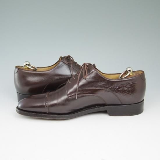 極上★エンツォボナフェ 6.5【★パンチドキャップトゥ】BEAMS別注 Enzo Bonafe★a569