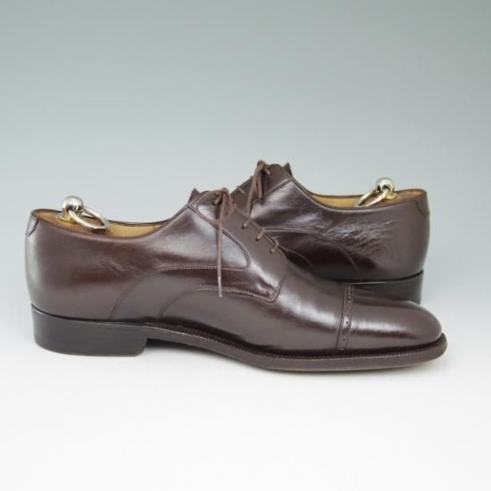 極上★エンツォボナフェ 6.5【★パンチドキャップトゥ】BEAMS別注 Enzo Bonafe★a569