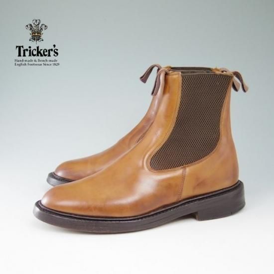 美品★トリッカーズ 7.5【★サイドゴア/ブーツ/5738】Tricker's★a577