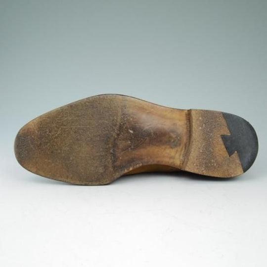 ★シルヴァノ・ラッタンジ UK8程度【定30万★クォーターブローグ】Silvano Lattanzi★a578