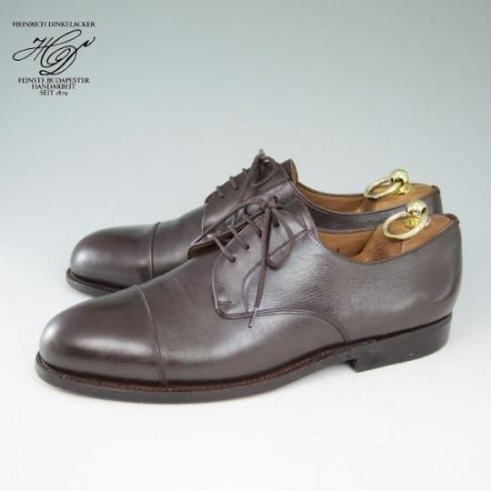 極上★ハインリッヒ・ディンケラッカー 7.5【★カーフ/ストレートチップ】Heinrich Dinkelacker★a579