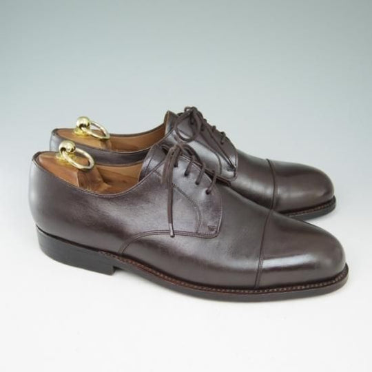 極上★ハインリッヒ・ディンケラッカー 7.5【★カーフ/ストレートチップ】Heinrich Dinkelacker★a579