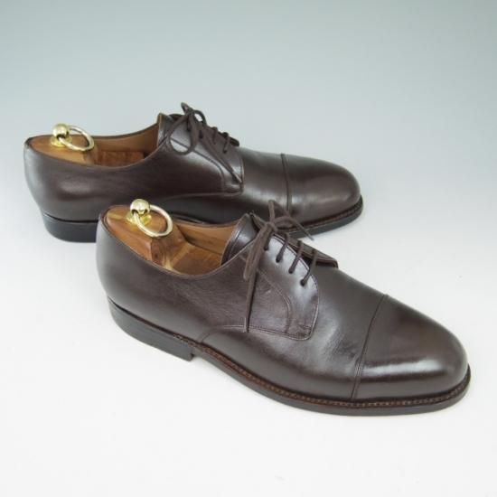 極上★ハインリッヒ・ディンケラッカー 7.5【★カーフ/ストレートチップ】Heinrich Dinkelacker★a579