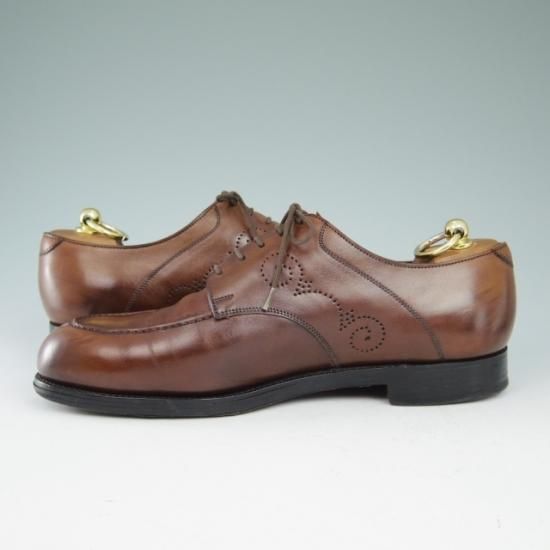 【極美品】エドワードグリーン LICHFIELD ＃82 メダリオン 25.5 極上☆エドワードグリーン 9F【☆ドーバー/別注/マスターロイド