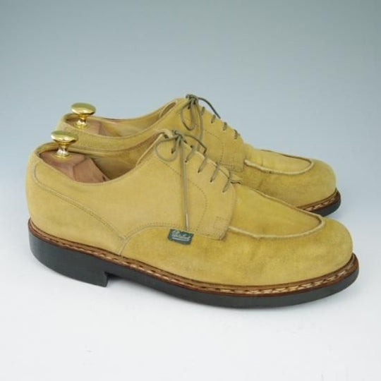 極上★パラブーツ SIZE  8.5【★シャンボード/CHAMBORD】薄茶/スエード/TEXソール/Uチップ/茶/Paraboot★a583