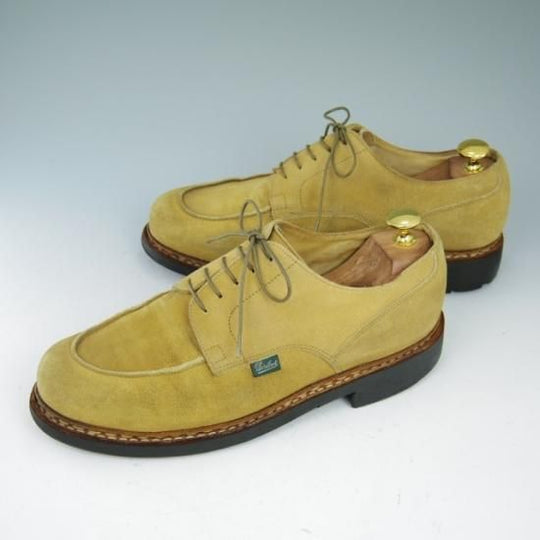 極上★パラブーツ SIZE  8.5【★シャンボード/CHAMBORD】薄茶/スエード/TEXソール/Uチップ/茶/Paraboot★a583