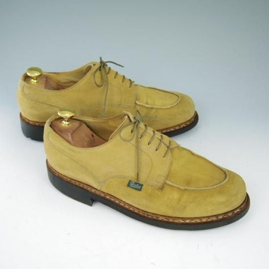 極上★パラブーツ SIZE  8.5【★シャンボード/CHAMBORD】薄茶/スエード/TEXソール/Uチップ/茶/Paraboot★a583