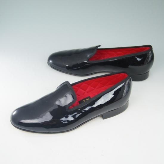 新品★トリッカーズ 7【★ルームシューズ/スリッパー/パテント/Churchill】Tricker's★a593