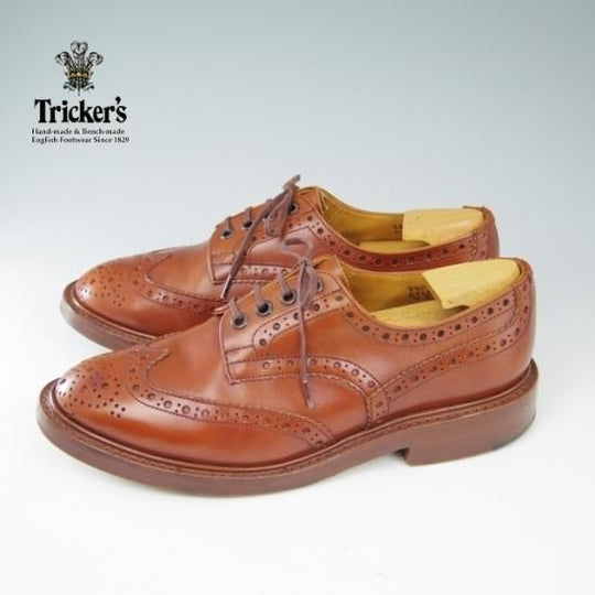 美品★トリッカーズ 7【★SHIPS別注/カントリー短靴/BOURTON/バートン/M5633】Tricker's★a594