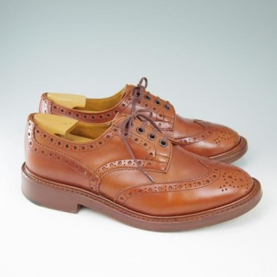 美品★トリッカーズ 7【★SHIPS別注/カントリー短靴/BOURTON/バートン/M5633】Tricker's★a594