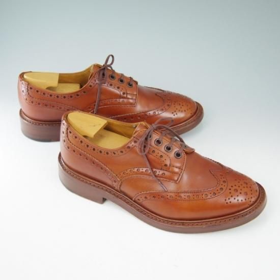 美品★トリッカーズ 7【★SHIPS別注/カントリー短靴/BOURTON/バートン/M5633】Tricker's★a594