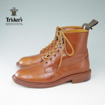 ★トリッカーズ(レディース)  SIZE 4.5【★カントリー/プレーントゥ/ブーツ/L7390】Tricker's★a595
