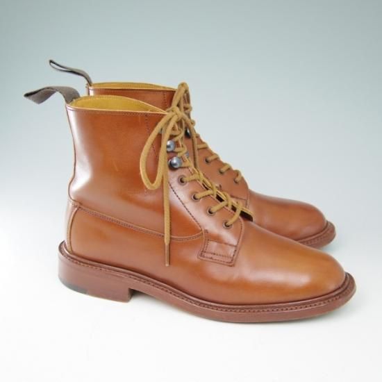 ★トリッカーズ(レディース)  SIZE 4.5【★カントリー/プレーントゥ/ブーツ/L7390】Tricker's★a595