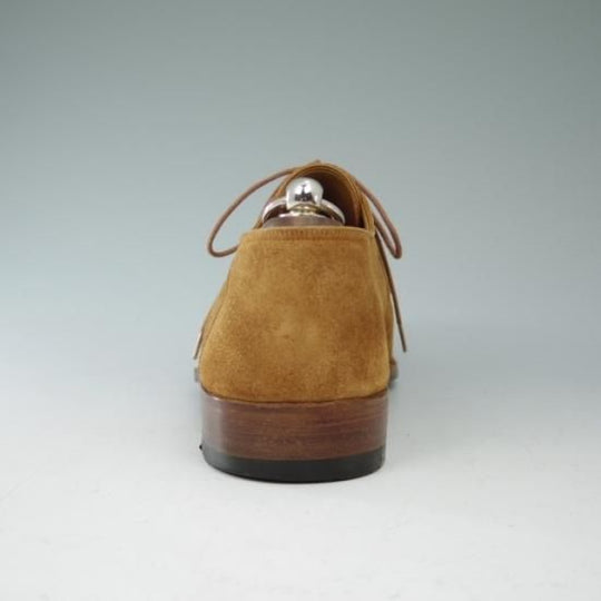 極美品★ボノーラ 6.5【★スエード/Uチップ/ハンドソーンウェルテッド】BONORA/旧ボノーラ★a598