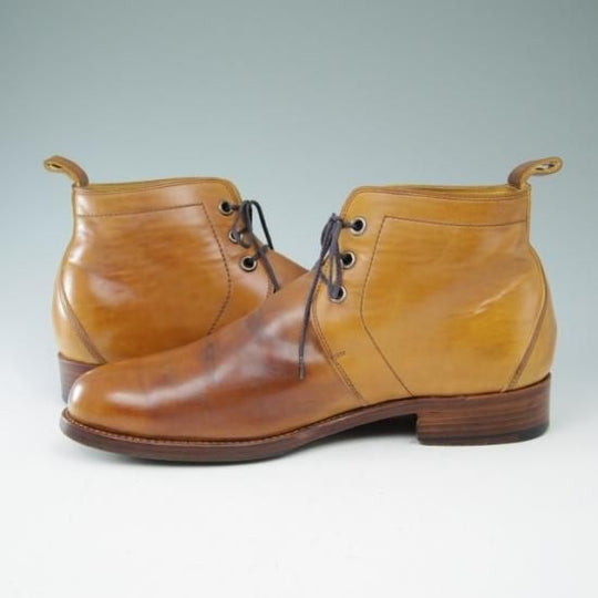 極上★ショセ 42/26cm【コードバン★ナチュラル】チャッカブーツ/Chausser★a601