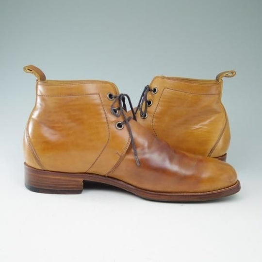 極上★ショセ 42/26cm【コードバン★ナチュラル】チャッカブーツ/Chausser★a601