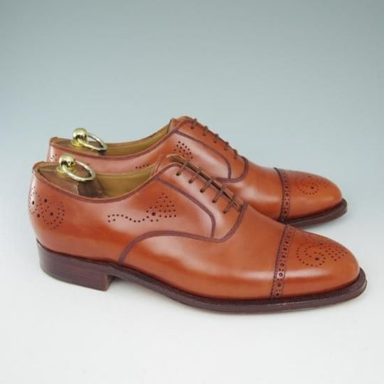 ほぼ新品★シルヴァノ・ラッタンジ 8.5【★セミブローグ/サンモトヤマ別注】Silvano Lattanzi★a604