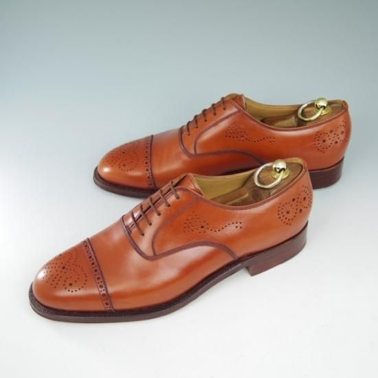 ほぼ新品★シルヴァノ・ラッタンジ 8.5【★セミブローグ/サンモトヤマ別注】Silvano Lattanzi★a604