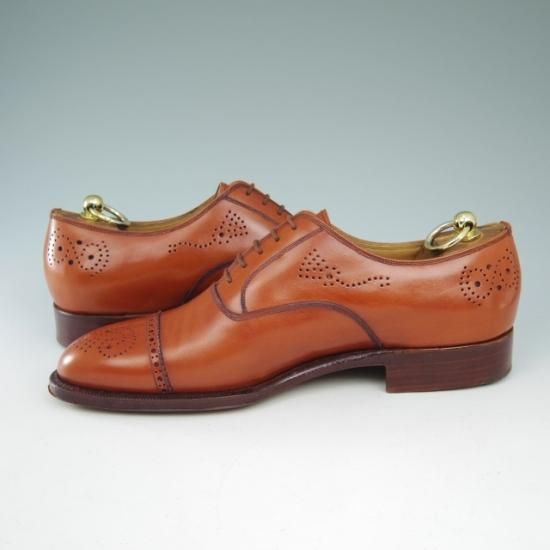 ほぼ新品★シルヴァノ・ラッタンジ 8.5【★セミブローグ/サンモトヤマ別注】Silvano Lattanzi★a604