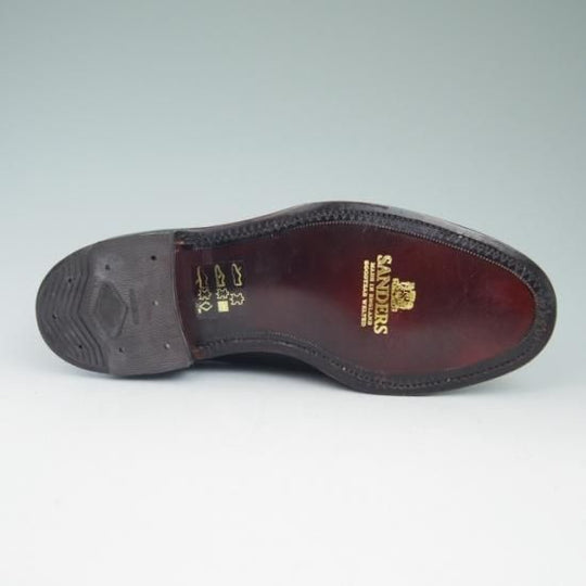 未使用★サンダース 6【★ストレートチップ】9802B/SANDERS★a605