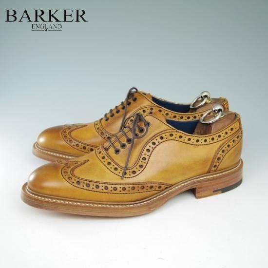 新品★バーカー 7F【★ROBSON/ブラインドブローグ】Creative Collectionライン/BARKER★a606