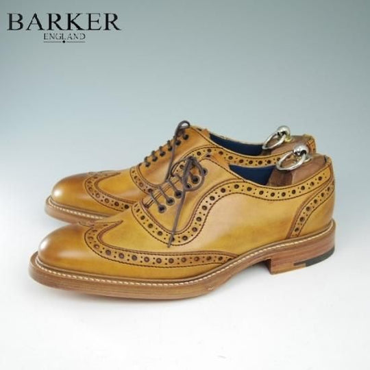 新品★バーカー 7F【★ROBSON/ブラインドブローグ】Creative Collectionライン/BARKER★a606