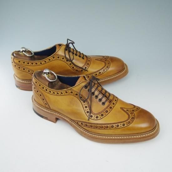 新品★バーカー 7F【★ROBSON/ブラインドブローグ】Creative Collectionライン/BARKER★a606