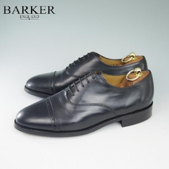 極美品★バーカー 8E【★パンチドキャップトゥ/Lloyd Footwear別注】ロイドフットウェア/BARKER★a607