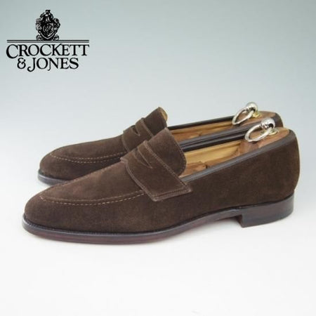 ほぼ新品★クロケット&ジョーンズ 6.5E【★コインローファー/SYDNEY 2/バーニーズ別注/BARNEYS】Crockett＆Jones★a610