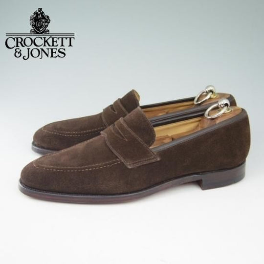 ほぼ新品★クロケット&ジョーンズ 6.5E【★コインローファー/SYDNEY 2/バーニーズ別注/BARNEYS】Crockett＆Jones★a610