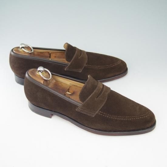 ほぼ新品★クロケット&ジョーンズ 6.5E【★コインローファー/SYDNEY 2/バーニーズ別注/BARNEYS】Crockett＆Jones★a610