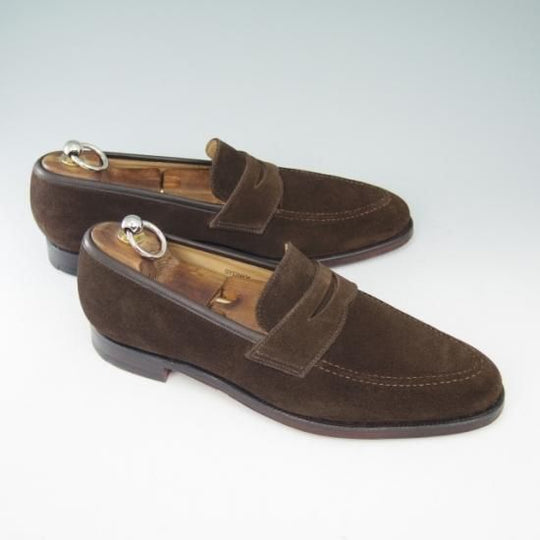ほぼ新品★クロケット&ジョーンズ 6.5E【★コインローファー/SYDNEY 2/バーニーズ別注/BARNEYS】Crockett＆Jones★a610